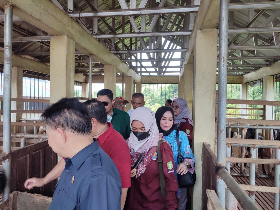 Komisi II DPRD Prov. Kalbar Kunjungi Peternakan Itik dan Kambing